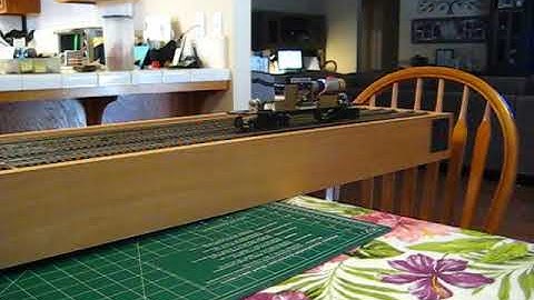 Mechanism for an O Scale Red Caboose GP9