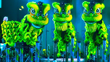 Múa Lân Cực Hay 2025 / LSR Hiếu Nghĩa diễn Lân nhảy Mai Hoa Thung liên hoan Lân Sư Rồng Đồng Nai