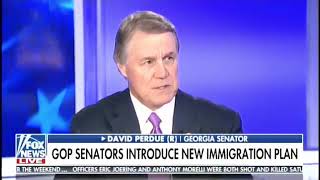 Sen. David Perdue talks immigration with Tucker Carlson