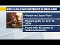 Sioux Falls man sentenced after police find meth during a traffic stop