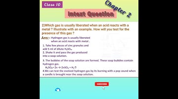 Class 10 Science | Chapter-2 | Acids, Bases and Salts | Intext Questions #shorts #class10science