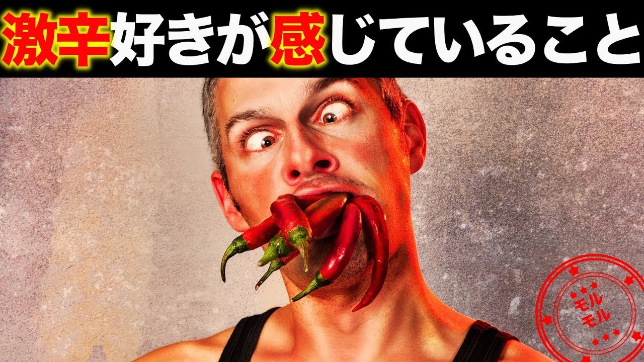 激辛 辛い料理が好きな人の心理6選 ストレスは大丈夫 モルモル雑学 Youtube