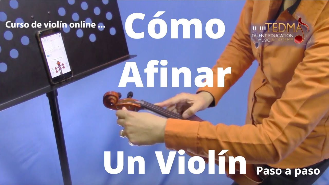 Curso de Online: Como Afinar Un Violin | Como se Afina el Violín - YouTube