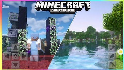 minecraft rtx shaders android download mediafıre 1.17+