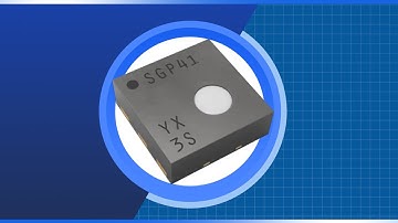 SENSIRION SGP41 CMOSens®/MOXSens® Digital Air Quality Sensor | New Product Brief