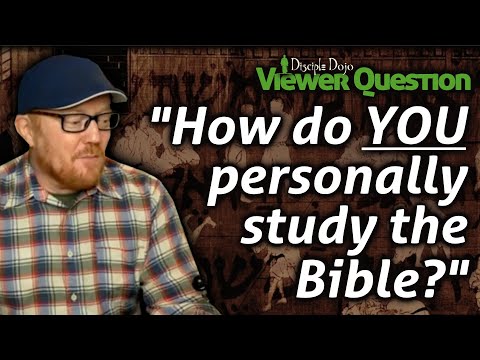 How I study a Bible passage
