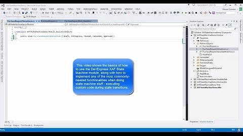 DevExpress XAF State Machine Custom Code Execution