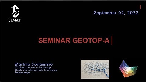 GEOTOP-A I Martina Scolamiero I Stable and interpretable topological feature maps