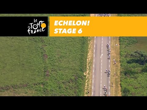 Echelon! - Stage 6 - Tour de France 2018