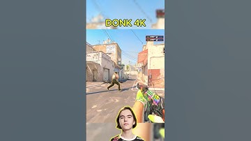 DONK 4K on DUST 2 #donk #cs2 #csgo #cs2bestplayer #csgoclips