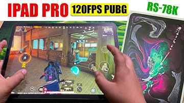 iPad Pro 120FPS 🔥 PUBG Mobile HDR Extreme Test