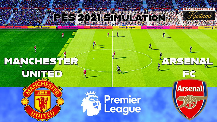 Manchester United vs Arsenal⚽English Premier League⚽PES 2021 Simulation Gameplay