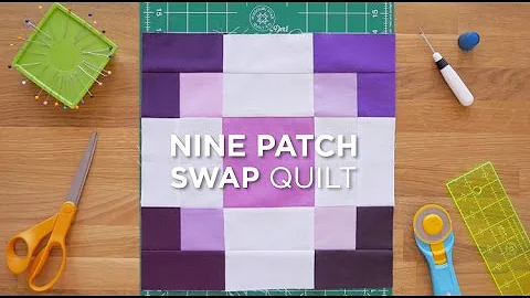 Quilt Snips Mini Tutorial - Nine Patch Swap