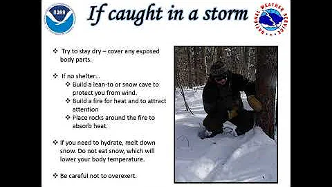 Winter Weather Awareness Week: Winter Preparedness (2021 Update)