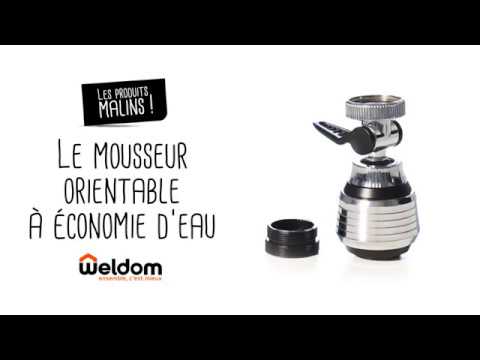 Rotule articulée pour Eco mousseur stop robinet et variable - Chouchousdesa