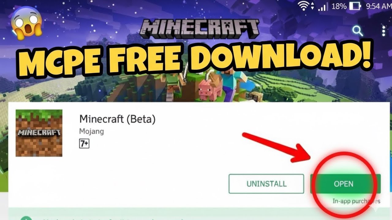 GET FREE Minecraft Pocket Edition Download NOW - YouTube