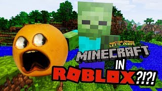 Minecraft in Roblox?!?! | Minecraft Obby (Roblox)