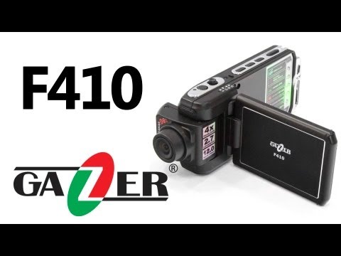 Gazer F410 — видеорегистратор — видео обзор 130.com.ua