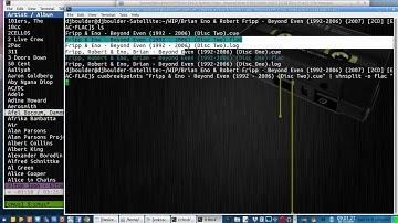 Splitting a Flac using a Cue sheet in the terminal...