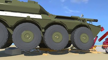 Tanks! - Just for fun. - SketchyPhysics and Kerkythea