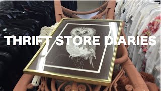 FOLLOW ME AROUND A THRIFT STORE// HOME DECOR