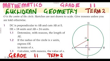 Mathematics Grade 11 Euclidean Geometry Exercise 1 Theorem 1 @mathszoneafricanmotives @mathwithlightone