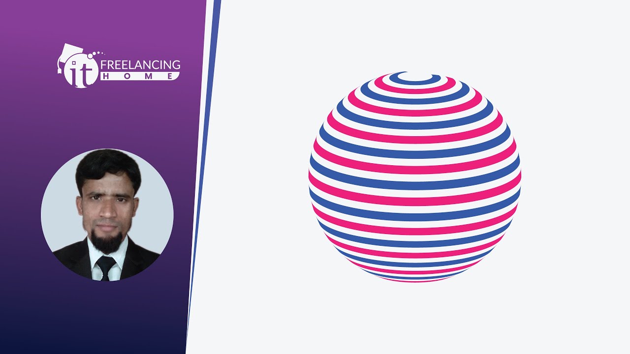 Best 3D Ball Logo Design in adobe Illustrator - YouTube