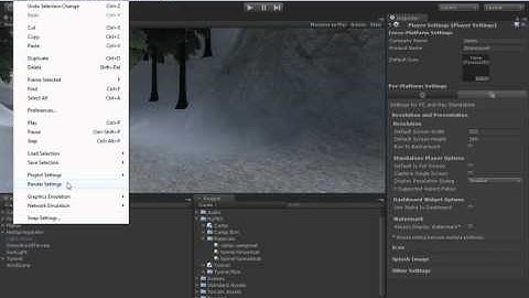 Unity UI Part 12:  MainMenubar- Edit