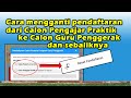Cara Reset Pendaftaran Guru Penggerak Dari CPP ke CGP atau CGP ke CPP