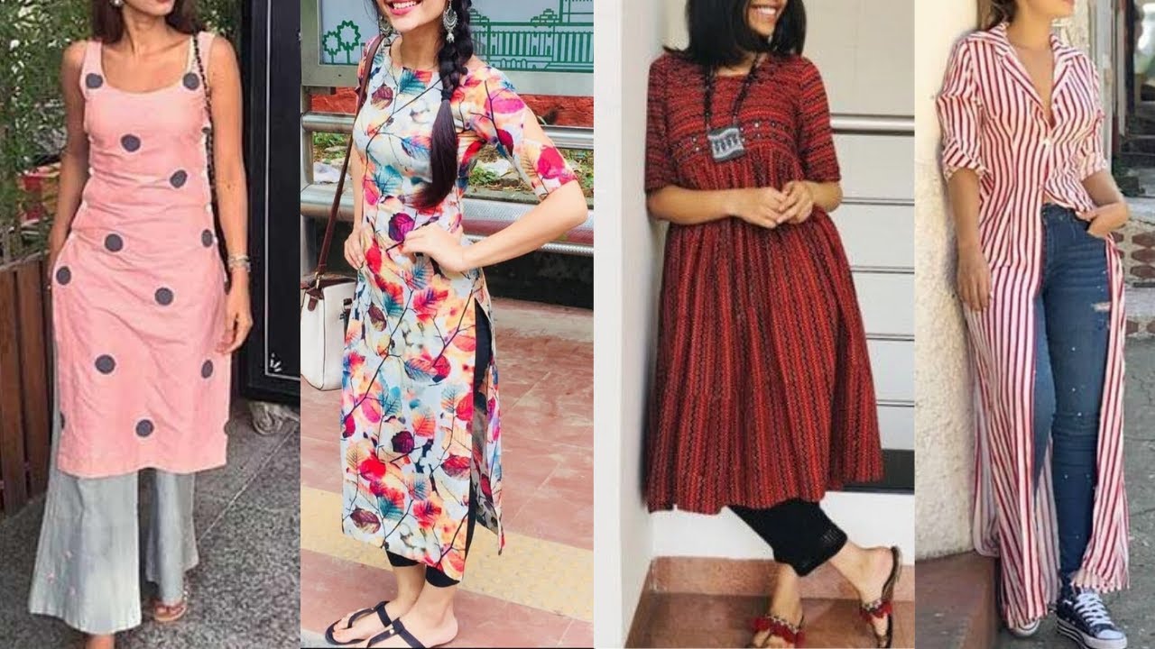 College Girls special kurti with traditional looking