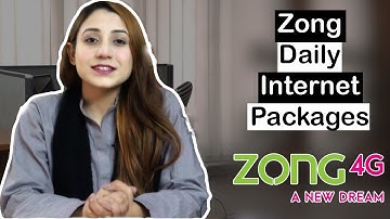Zong Daily Internet Packages