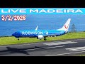 LIVE MADEIRA AIRPORT CR7 AIRPORT / LPMA
