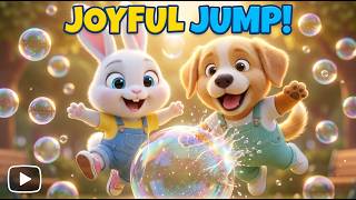 Bubble Pop Bunny Hop! Fun Kids Song | GheeGee TV screenshot 4