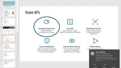 Computer Vision API in Cognitive Services by Anupama Natarajan (Recorded Webinar)