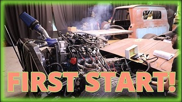 FIRST START ATTEMPT WITH HOLLEY TERMINATOR- EP. 13- 1966 C10 TO 2001 TAHOE FRAME SWAP PROJECT