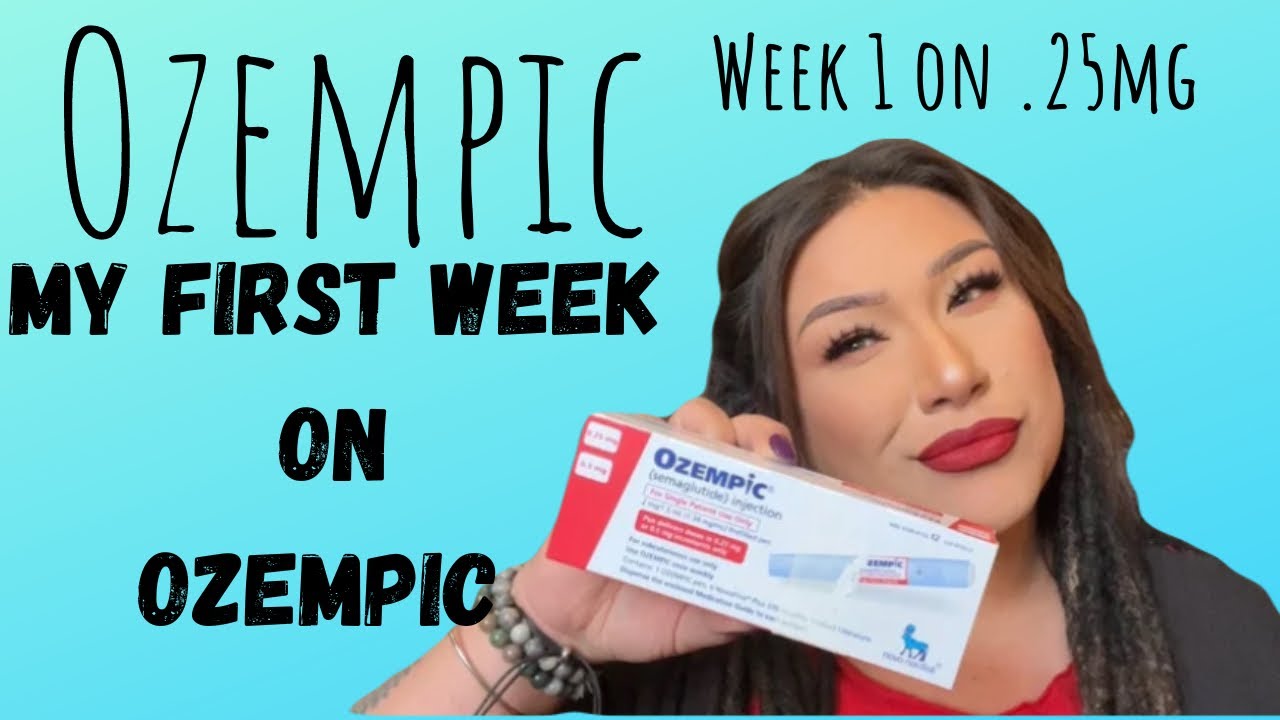 My first week on Ozempic - .25mg - Ozempic for PCOS / Insulin
