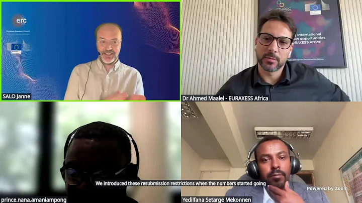 ERC Grants for Researchers Based in Africa