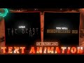 AE Like Text Animation Pack on Alight Motion ( With Special Gift and Presets)
