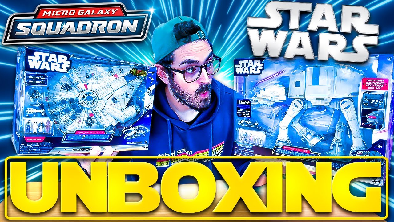 Halcón Milenario Star Wars Micro Galaxy Squadron con Sonidos