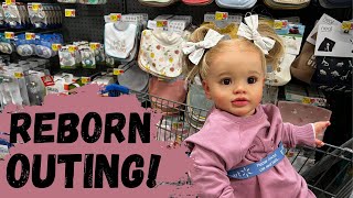 Reborn Doll Outing to Walmart | New Swimsuits #reborn #rebornroleplay #rebornbaby