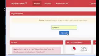 [FR] TUTO & EXPLICATION - Skype Resolver
