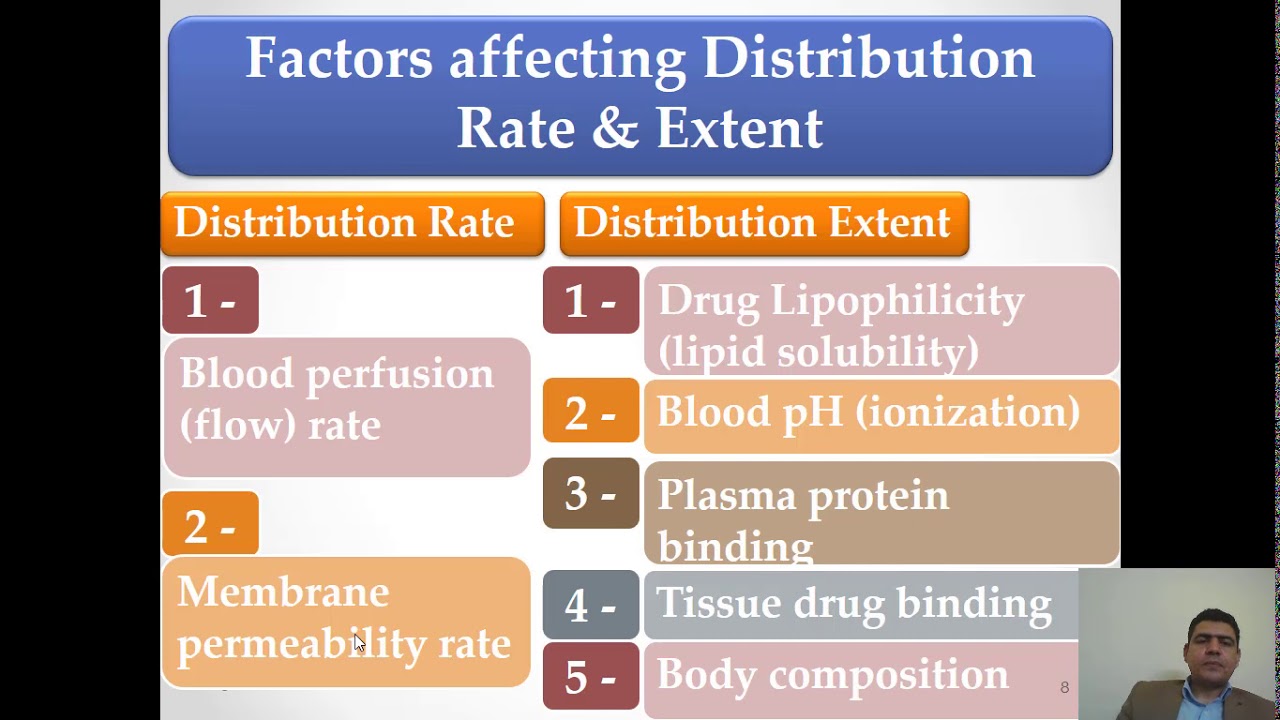 Pharmacokinetics, Drug Distribution - YouTube