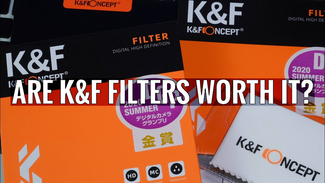 Are K&F Concept Filters Worth it? ft 2020 ND232/ ND8128 / 2 in 1 ND