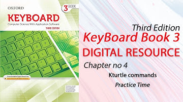 oxford computer book 3: chapter no 4: Kturtle commands