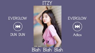 Kpop Playlist [Itzy & Everglow Songs]