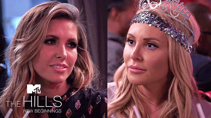 Audrina and Stephanie Meet Again at Heidis Bachelo...