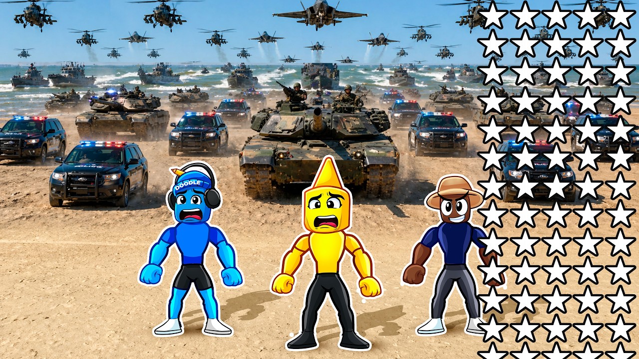 GTA 5, But We Have INFINITE STARS..