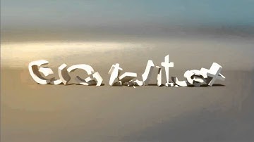 Create a Dynamic Shattering Text Animation in Maya - Preview