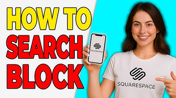 How To Use The Search Block In Squarespace (Find Pages Fast 2025)