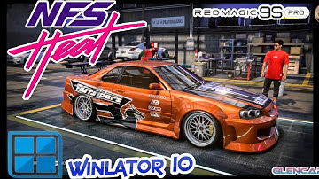 Need for Speed Heat Part 8 Default set 100% Res 720p Winlator 10.0 Beta 2 Android Offline